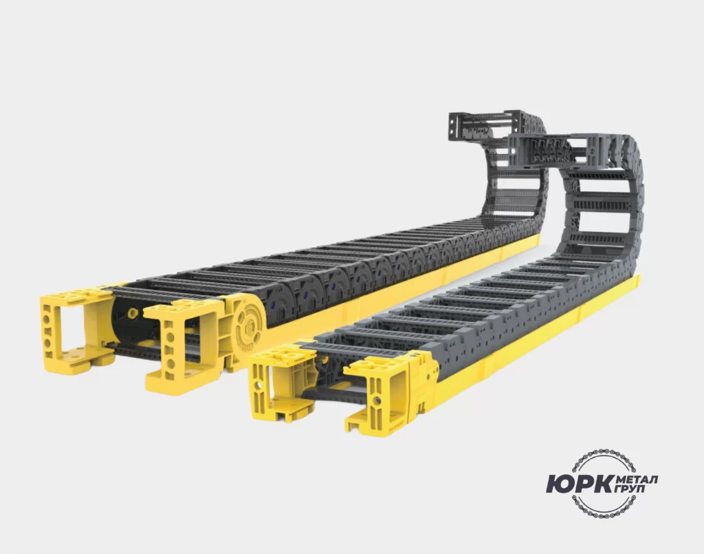 Направляючі для кабелевкладувальних ланцюгів